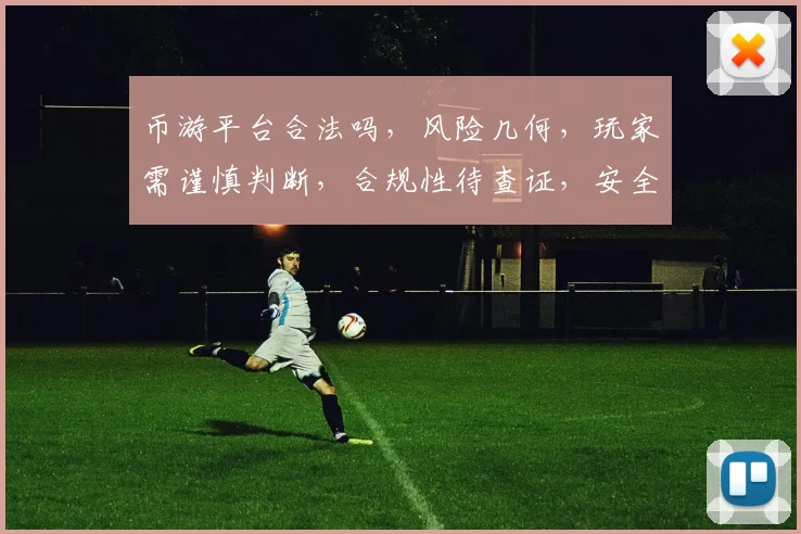 币游平台合法吗，风险几何，玩家需谨慎判断，合规性待查证，安全投资需留意。